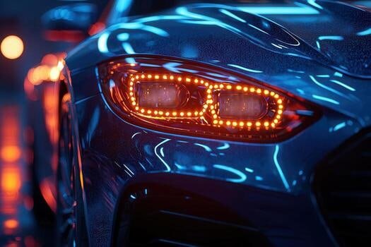 Detailed vehicle surface